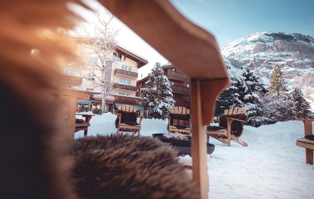 Hotel The Rex Zermatt Exterior foto