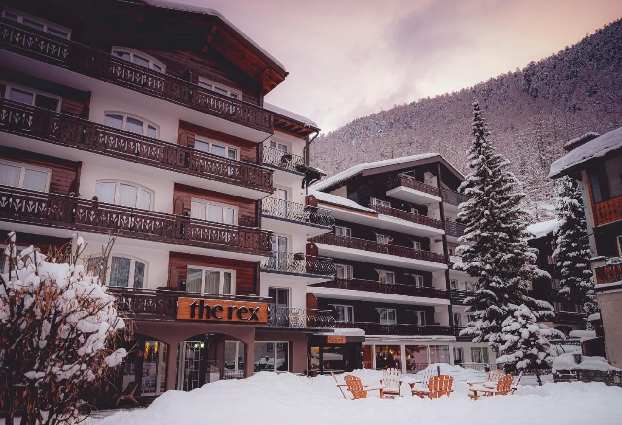 Hotel The Rex Zermatt Exterior foto